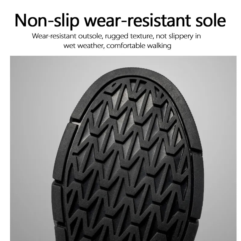 Men’s Genuine Leather Fleece-Lined Orthopaedic Chukka Boots